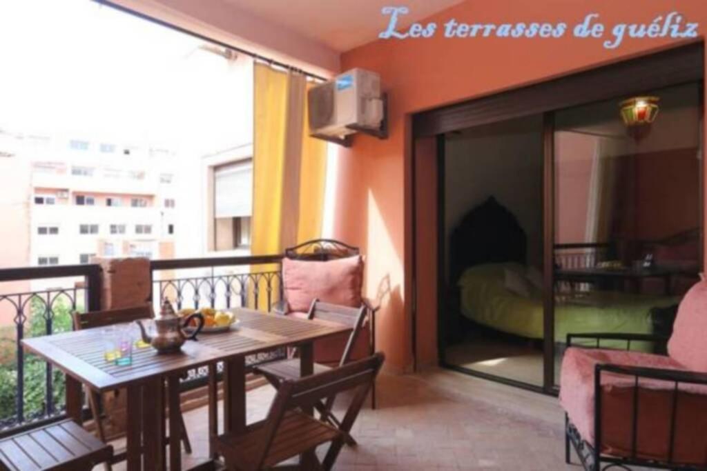 Апартаменты Les Terrasses De Gueliz Марракеш Экстерьер фото